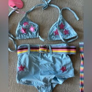 Dollskill two piece set with sleeves